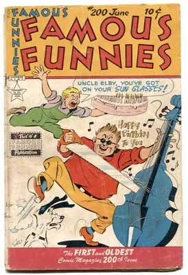 Buy Famous Funnies #200  1952 - Famous Funnies  -G - Comic Book • 51.29£