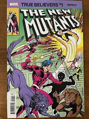 Buy New Mutants #16 [1983] True Believers Reprint | 1st Empath & Thunderbird Marvel • 3.19£