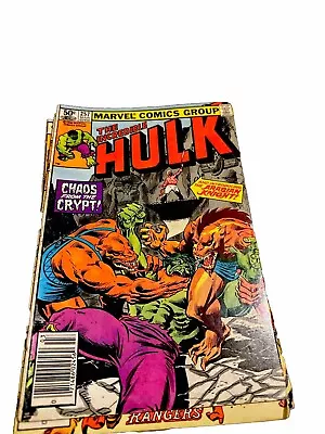Buy 1981 The Incredible Hulk #257  1st App Of War Wagon & Arabian • 15.99£
