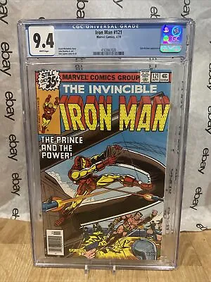 Buy Iron Man #121 Bronze Age Sub-mariner Layton CGC 9.4 NM+ Gorgeous Gem Wow • 79.94£