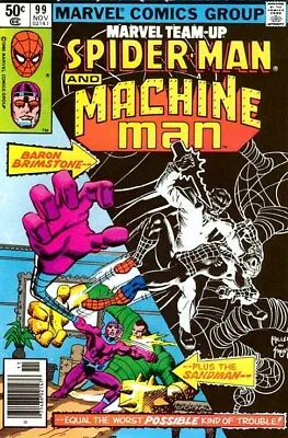 Buy Marvel Team-up Vol:1  #99 Spider-man 1980 Pence Variant • 4.95£