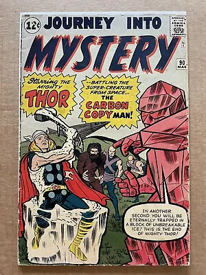 Buy Journey Into Mystery #90 Vg- 1963 Marvel Early Thor 1st Xartans Kirby Ditko • 104.55£