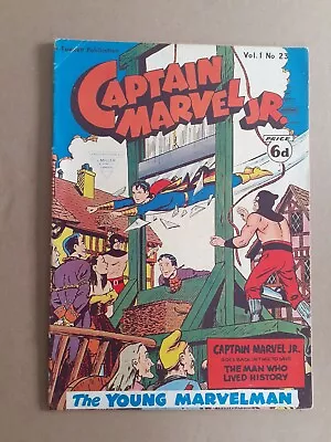 Buy Captain Marvel JR Vol 1 No 23.L Miller. 1949 Britain Edition Comic. Fawcett  • 24.99£
