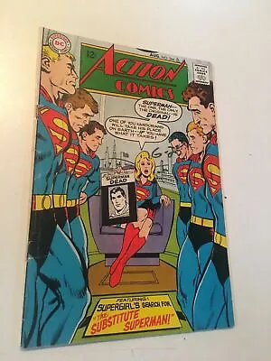 Buy Action Comics #366  [1968 Vg]   The Substitute Superman!   Neal Adams Cover! • 9.04£