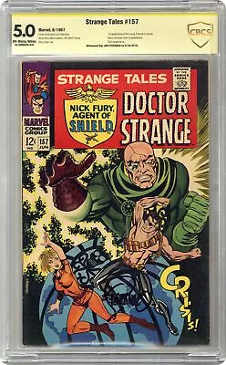 Buy Strange Tales #157 CBCS 5.0 SS Jim Steranko 1967 18-39BD0E0-042 • 405.61£