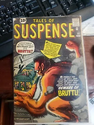 Buy Tales Of Suspense #22 VG- 3.5 1961 • 59.27£