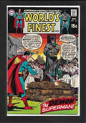 Buy World's Finest Comics #187 (1969): Jack Kirby! Curt Swan! Silver Age DC! FN/VF! • 18.46£