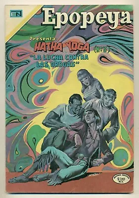 Buy EPOPEYA HATHA-YOGA #148 La Lucha Contra Las Drogas, Novaro Comic 1970 • 6.43£