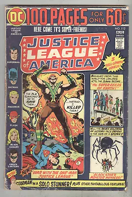 Buy Justice League America #112 July 1977 G/VG 100 Page Giant • 5.59£