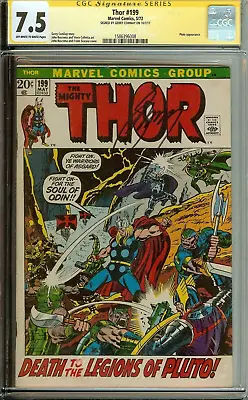 Buy The Mighty Thor #199 CGC 7.5  Signed Gerry Conway • 143.91£