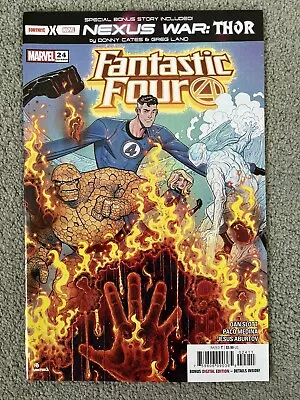 Buy FANTASTIC FOUR #24 - FORTNITE/THOR CROSSOVER New Unread NM Bagged & Boarded 2020 • 4.75£