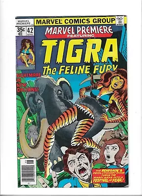 Buy Marvel Premiere # 42 Very Fine [1978] Tigra • 3.95£