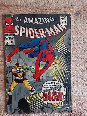 Buy Amazing Spider-man #46 Romita 1st App Shocker March 1967 Marvel Comics Vg- • 120£
