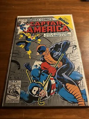 Buy Captain America #282 1st Jack Monroe (Nomad) Silver Cover 2nd Print Marvel 1983 • 3.94£