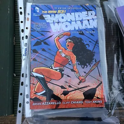 Buy Lot,380.  Dc Comcs - Wonder Woman - Vol 1. Blood • 2.50£