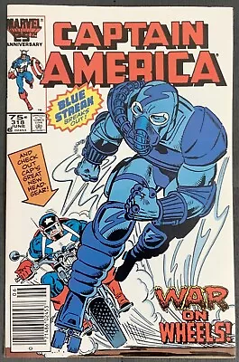 Buy Captain America #318 Newsstand Edition (1986, Marvel) NM • 14.38£