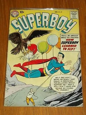 Buy Superboy #69 Vg (4.0) Dc Comics December 1958 • 34.99£
