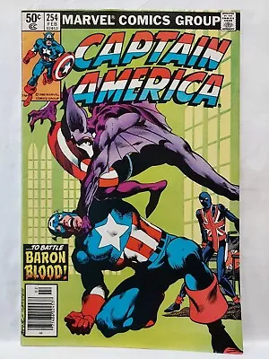 Buy Captain America #254 FN.1981, Marvel Comics. 💥1st App.New Union Jack Newsstand  • 16.62£