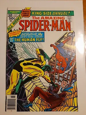 Buy Amazing Spider-Man Annual #10 Jan 1976 VFINE 8.0 1st App Of The 3rd Human Fly • 14.99£