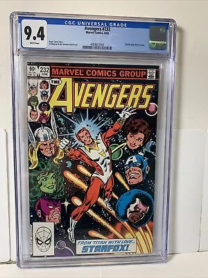 Buy Avengers #232 (1983) 1st Appearance Of Starfox Marvel *CGC 9.4* Key • 56.16£