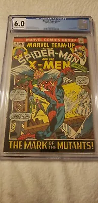 Buy Marvel Team-Up #4 - 1st Spiderman / X-Men Meeting! - CGC 6.0 - Fine • 79.16£