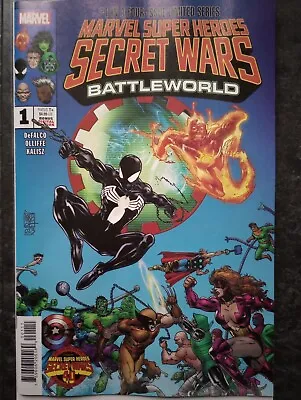 Buy Marvel Super Heroes Secret Wars Battleworld 1A  First Print   - 22.11.23 B/B • 6.75£