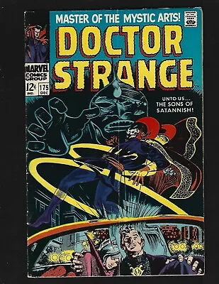 Buy Doctor Strange #175 FN- Colan 1st Sons Of Satannish 2nd Satannish 1st Clea Cover • 14.19£