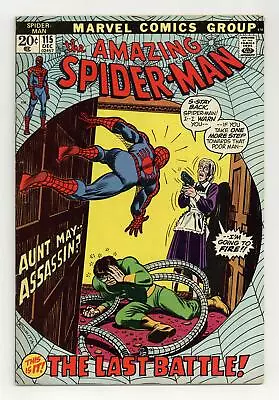 Buy Amazing Spider-Man #115 FN- 5.5 1972 • 26.54£