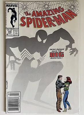 Buy Amazing Spider-Man #290 (Marvel 1987) Newsstand Variant | Peter Proposes | VG/FN • 5.51£
