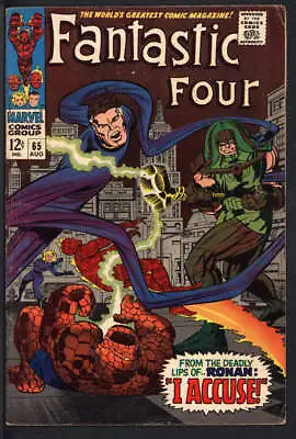 Buy Fantastic Four #65 4.0 // 1st Appearance Of Ronan The Accuser • 39.98£