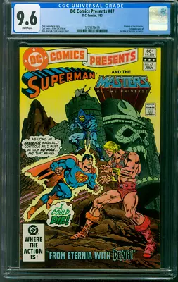 Buy DC Comics Presents 47 CGC 9.6 1st Masters Of The Universe 7/1982 • 438.15£