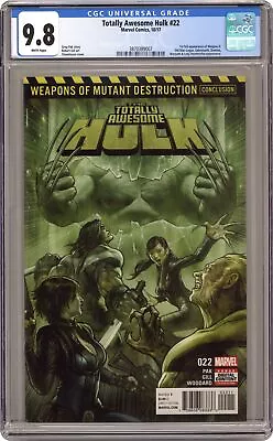 Buy Totally Awesome Hulk #22A 1st Printing CGC 9.8 2017 3870389007 • 146.95£