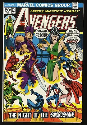 Buy Avengers #114 VF/NM 9.0 Swordsman! John Romita Sr./ John Costanza Cover • 23.72£