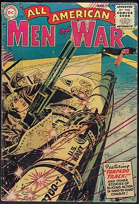 Buy ALL AMERICAN MEN OF WAR  19  VG-/3.5  - Early Issue From 1955! • 43.46£