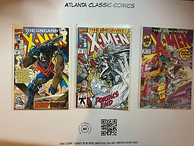 Buy 3 Comic Books Marvel Comics The Uncanny X-Men #281 285 288 DeadPool  31 MT4 • 8.22£