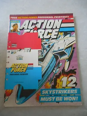 Buy Action Force #29, September 19, 1987, Marvel Comics, Skystriker Glasses, Vf+! • 20.01£