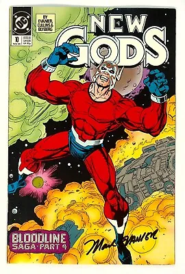 Buy New Gods #10 W/ Poster Signed By Mark Evanier DC Comics 1989 • 11.03£