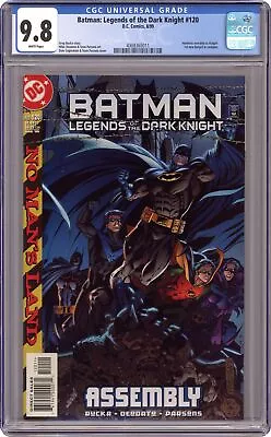 Buy Batman Legends Of The Dark Knight #120 CGC 9.8 1999 4308365011 • 80.06£