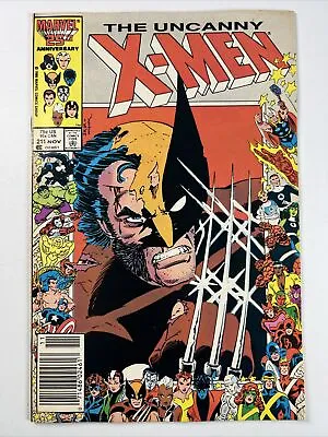 Buy Uncanny X-Men #211 (1986) 1st Marauders ~ Newsstand | Marvel Comics • 7.59£