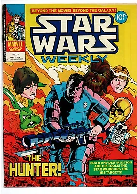 Buy Star Wars Weekly #31, Marvel UK, 1978, Sleeved & Boarded • 6.99£