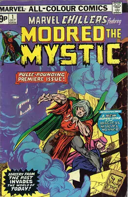 Buy Marvel Chillers (1975) #   1 UK Price (6.0-FN) 1st Modred The Mystic 1975 • 13.50£