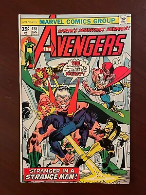 Buy Avengers #138 (Marvel 1975) Bronze Age Beast George Tuska Gil Kane 7.5 VF- • 13.58£