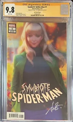 Buy Symbiote Spider-man #1 Artgerm Variant CGC 9.8 Signed By Artgerm • 139.41£