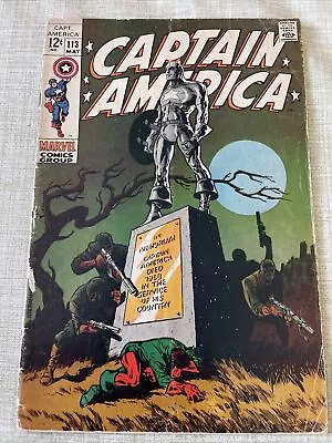 Buy Captain America 113 Steranko • 28.78£