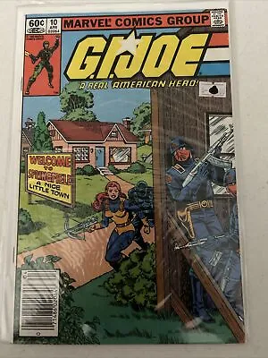 Buy G.I. Joe #10 Larry Hama Marvel Comics Newsstand! • 15.73£