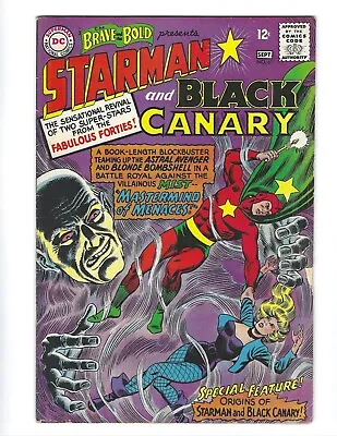 Buy Brave And The Bold #61 Starman And Black Canary FN/FN- Nice!!   Combine Shipping • 39.52£