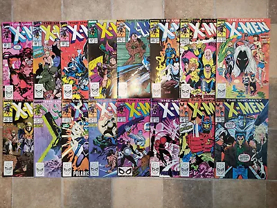 Buy UNCANNY X-Men #245 To #260 MASSIVE Job Lot 16 X Comics NICE RUN - VF+ • 45£