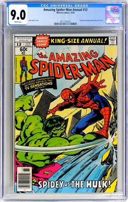 Buy Amazing Spider-man Annual 12 Cgc 9.0 1978 John Byrne • 119.71£