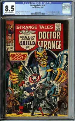 Buy Strange Tales #161 Cgc 8.5 Cr/ow Pages // 1st Appearance Silver Age Yellow Claw • 241.11£
