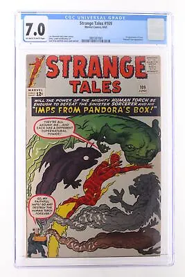 Buy Strange Tales #109 - Marvel Comics 1963 CGC 7.0 1st Appearance Of Circe, Who Lat • 196.30£